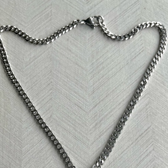 Handmade maille necklace black austrian crystal celtic goth boho - Picture 8 of 13